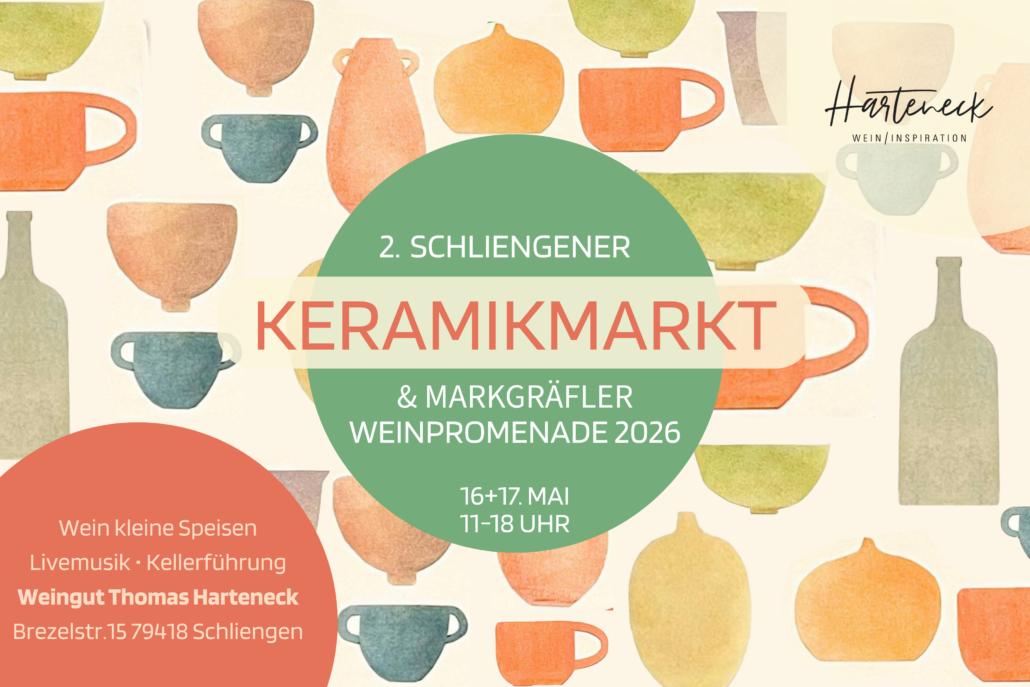 Markgräfler Weinpromenade Keramikmarkt Harteneck